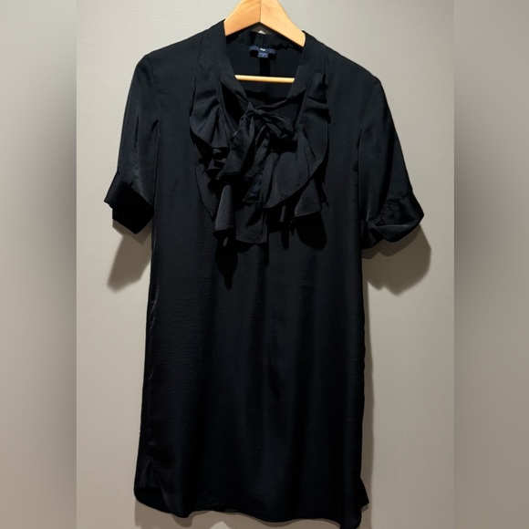 GAP Black Ruffle Dress - Picture 2 of 6
